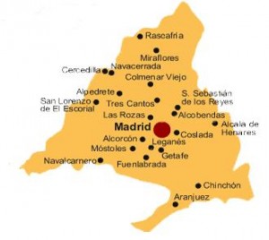 ciudades de madrid